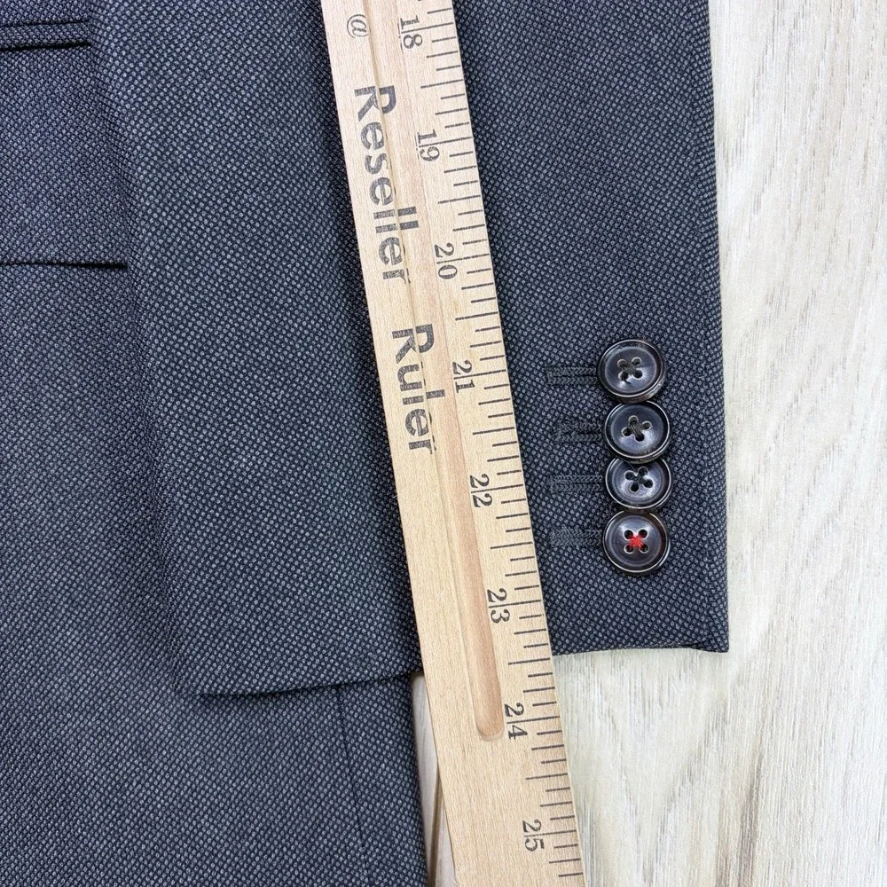 MODERN Suitsupply Vitale Barberis Wool Birdseye Blazer Mens Size 35R